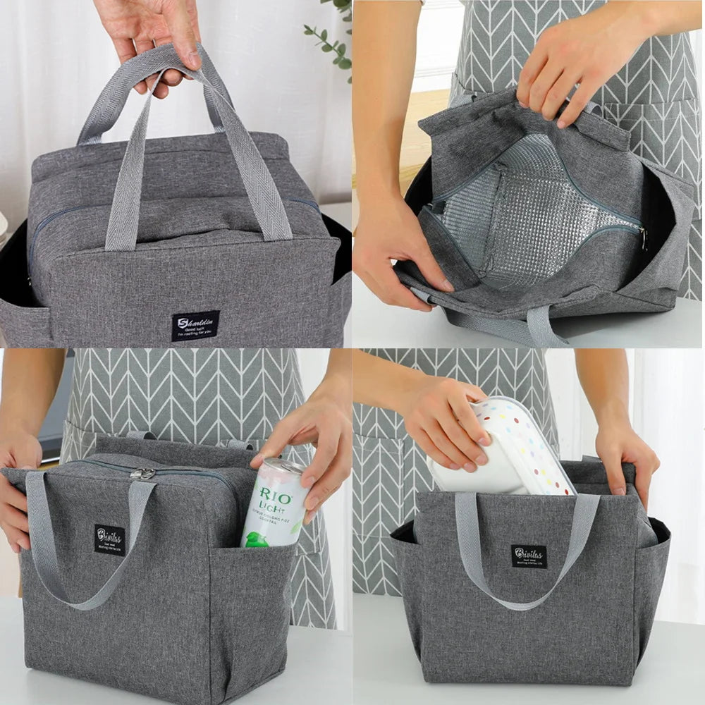 Luxencea™️ Personalized Chic Insulated Lunch Bag