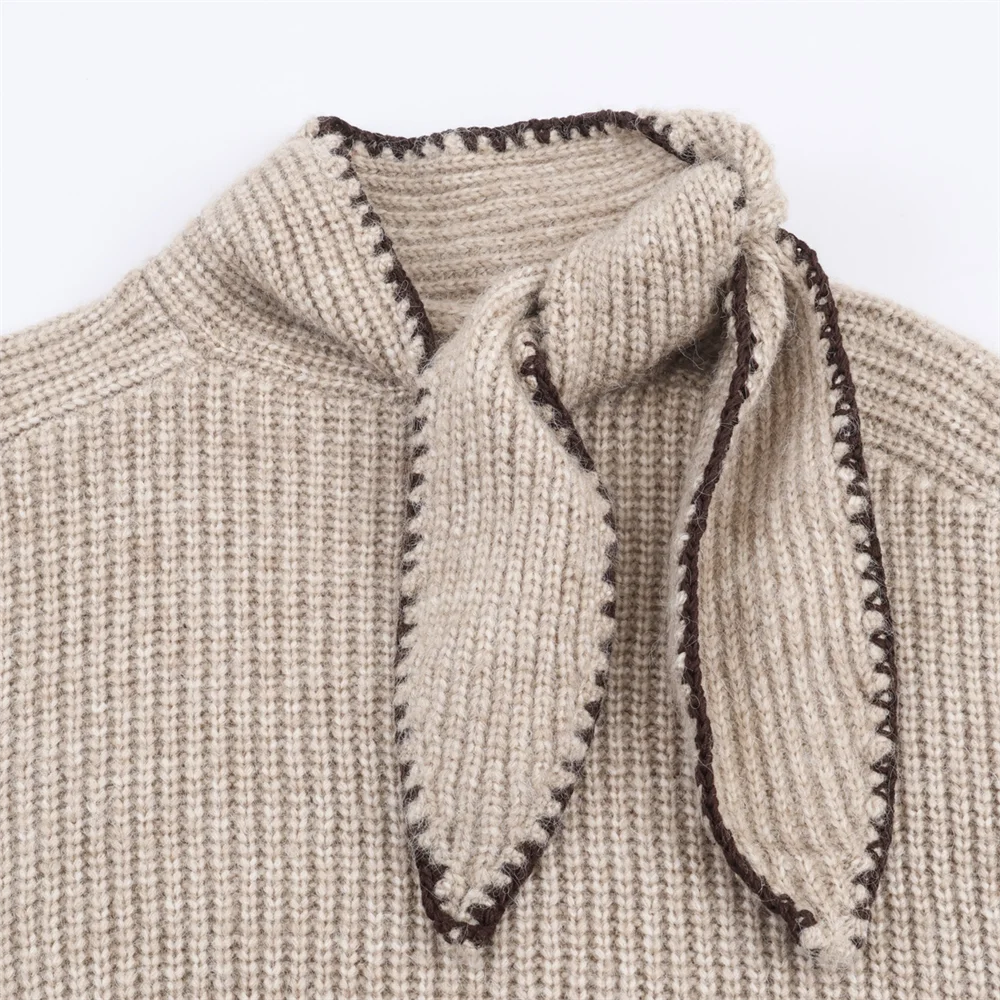 Luxencea™ – Elegant Knot Sweater