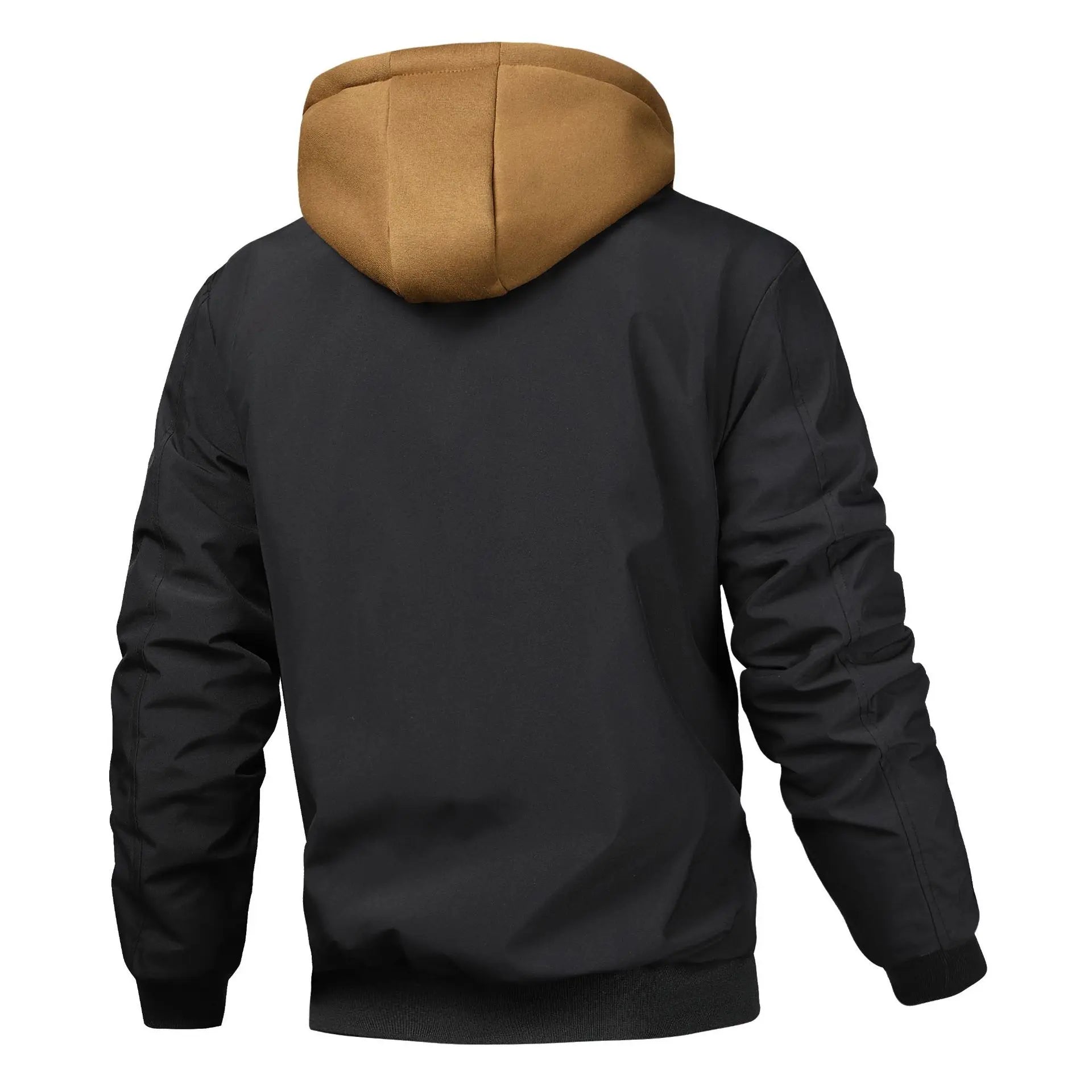 Luxencea™ Quilted Two-Piece Style Bomber Hoodie Jacket