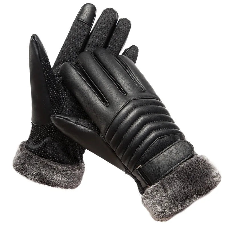 Luxencea™ Men’s Plush Insulated Winter Gloves