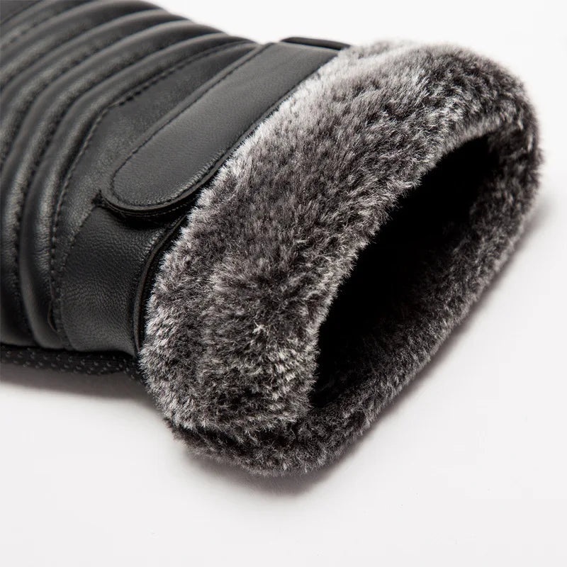 Luxencea™ Men’s Plush Insulated Winter Gloves