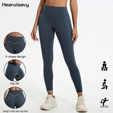 Luxencea™️ – High-Waist Sculpting Push-Up Leggings