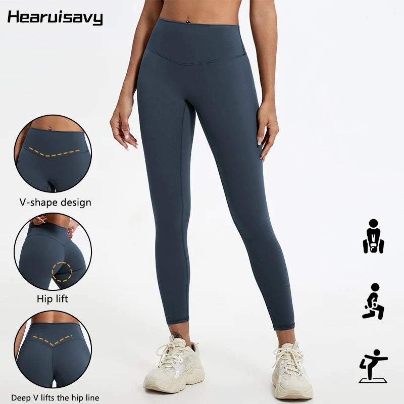 Luxencea™️ – High-Waist Sculpting Push-Up Leggings