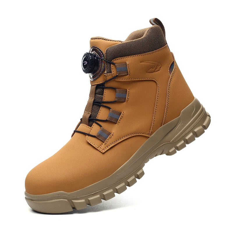 Luxencea™ Waterproof Steel-Toe Tactical Work Boots