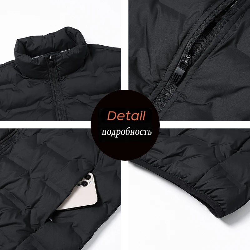 Luxencea™ Windproof Waterproof Casual Winter Jacket for Men