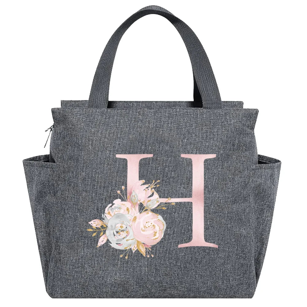 Luxencea™️ Personalized Chic Insulated Lunch Bag