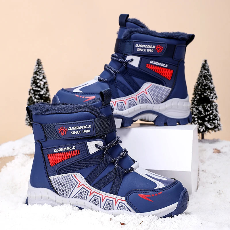 Luxencea™ Boys Warm High-Top Winter Boots