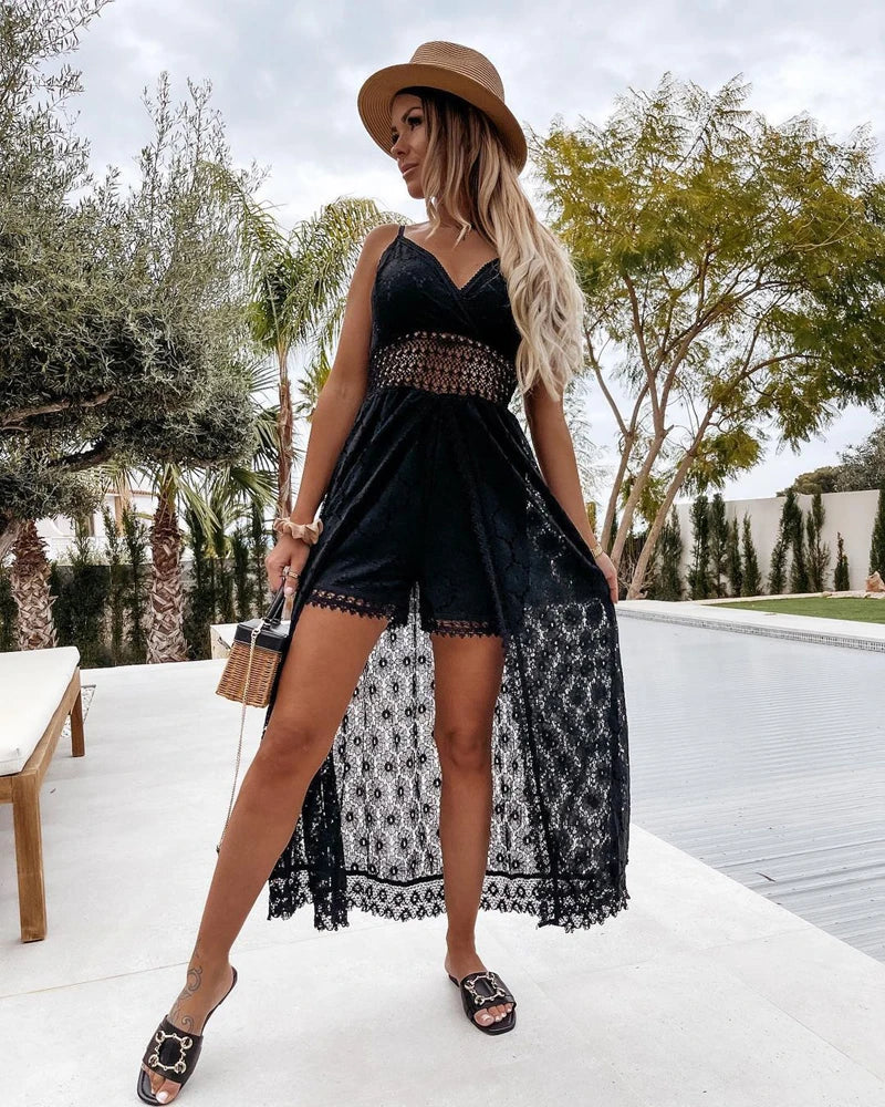 Luxencea™️ Elegant Lace Boho Dress