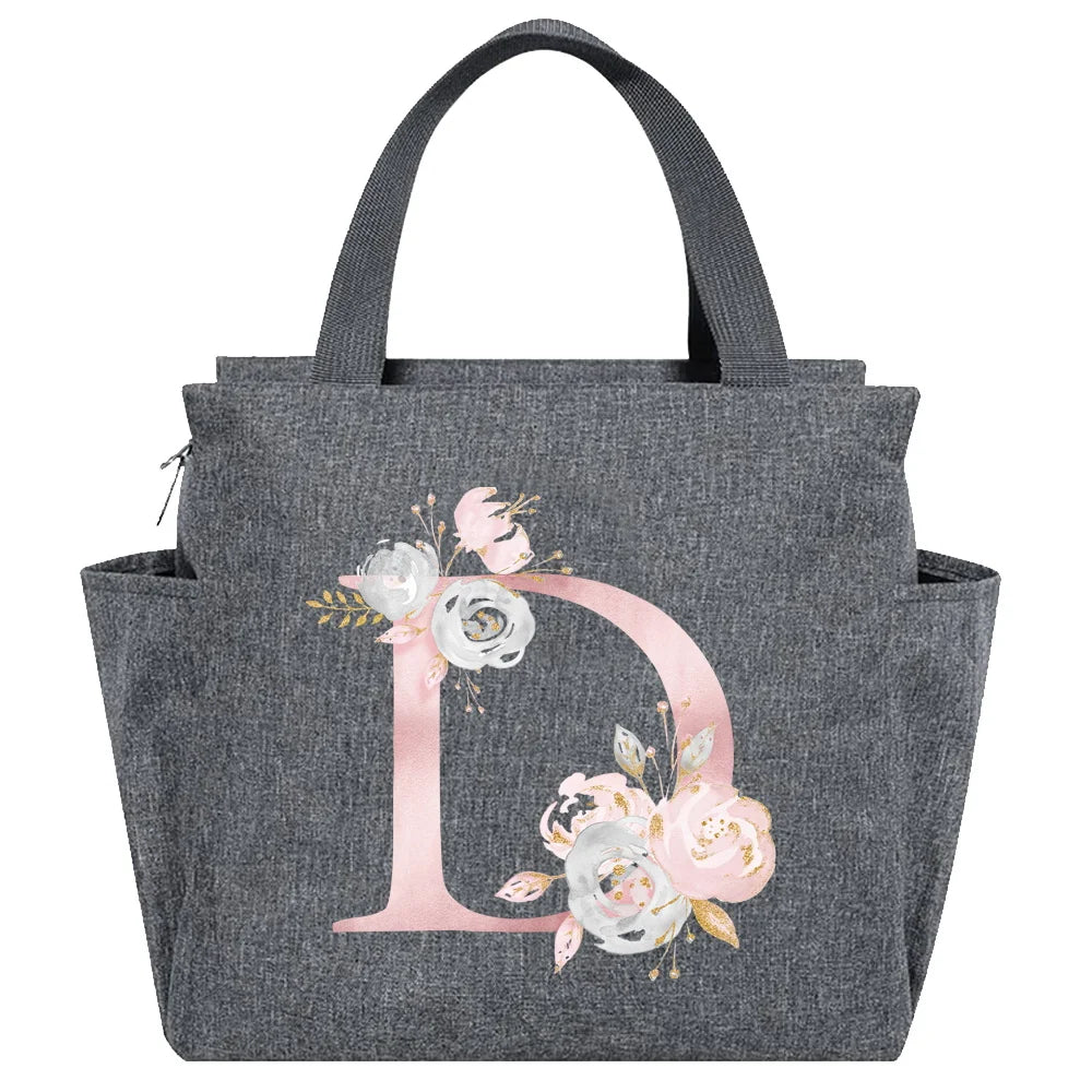 Luxencea™️ Personalized Chic Insulated Lunch Bag