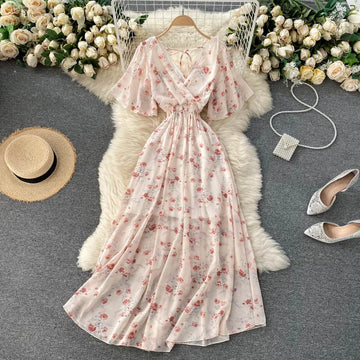 Luxencea™️ Floral Boho Maxi Dress
