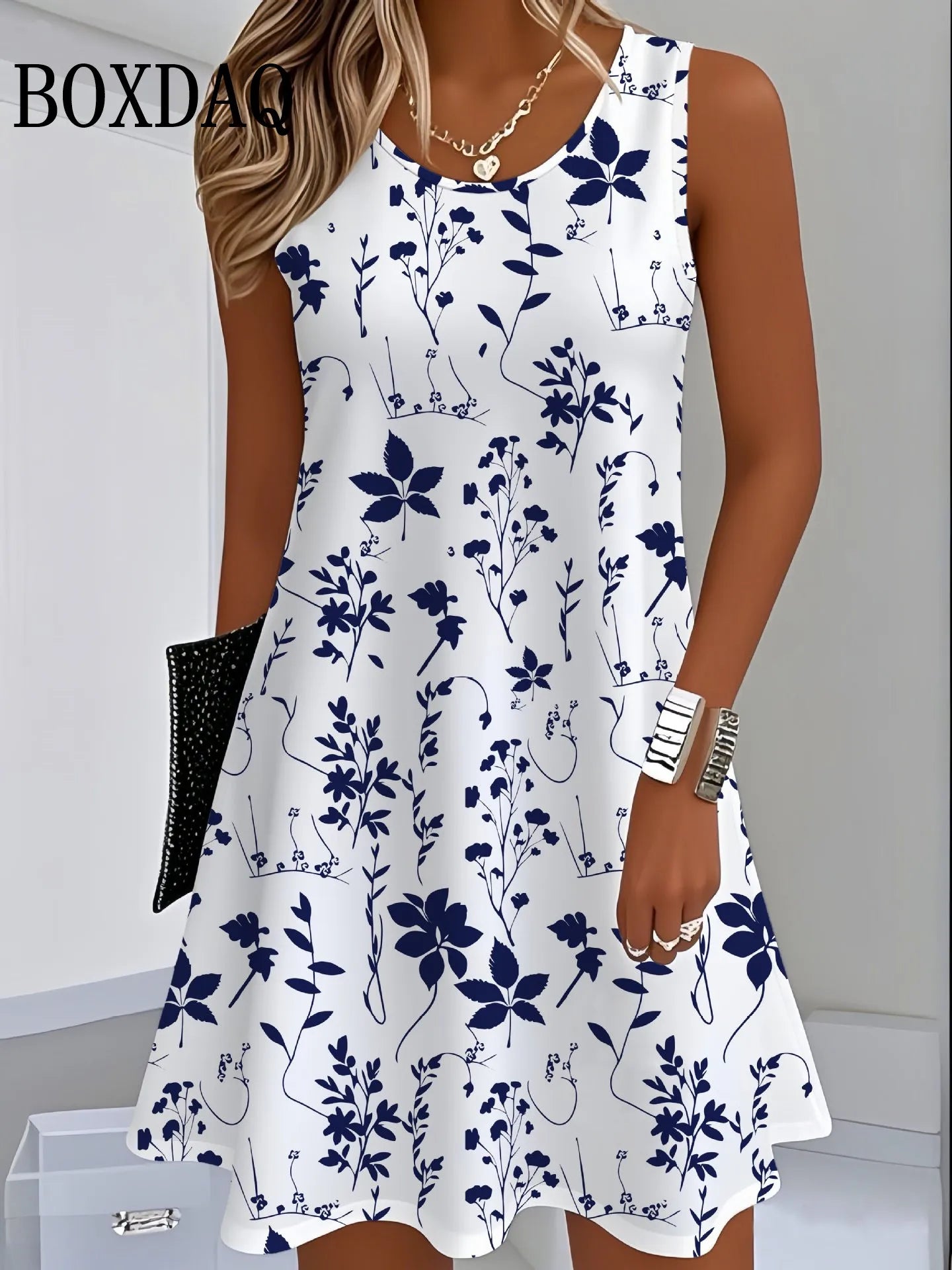 Luxencea™️ Floral Chic Breeze Dress