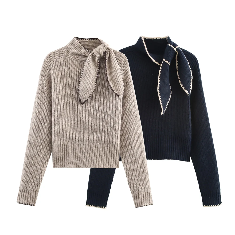 Luxencea™ – Elegant Knot Sweater