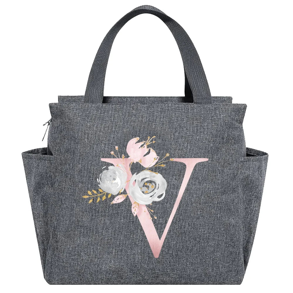 Luxencea™️ Personalized Chic Insulated Lunch Bag