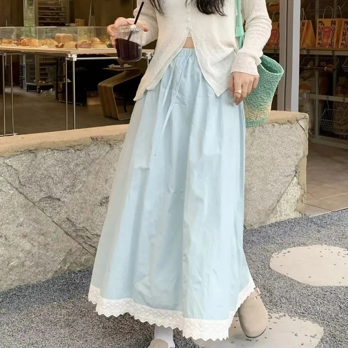 Luxencea™️ Soft Elegance Midi Skirt