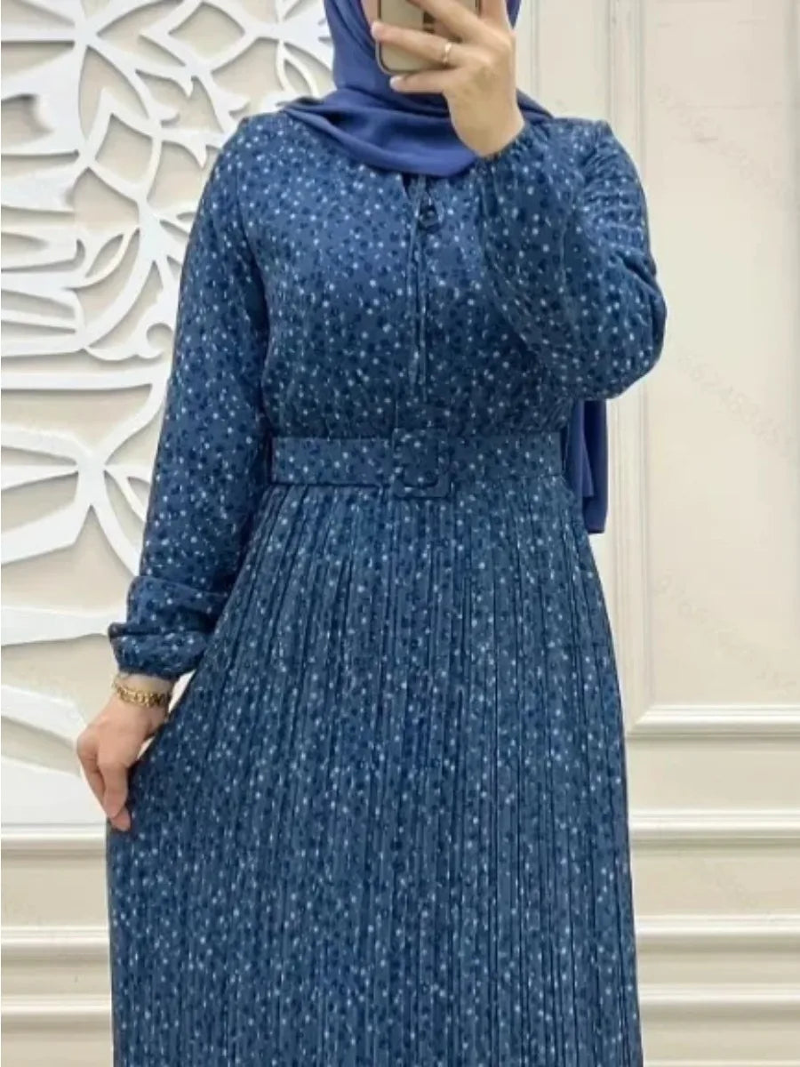 Luxencea™️ Pleated Elegant Maxi Dress