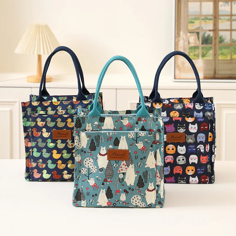 Luxencea™️ Fun &amp; Colorful Insulated Lunch Bag