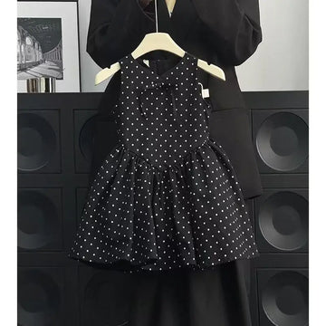 Luxencea™️ Elegant Polka Dot Dress