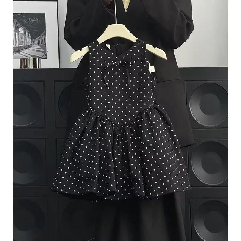 Luxencea™️ Elegant Polka Dot Dress