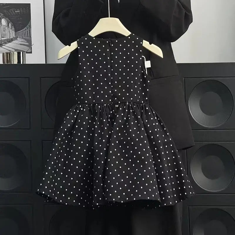 Luxencea™️ Elegant Polka Dot Dress