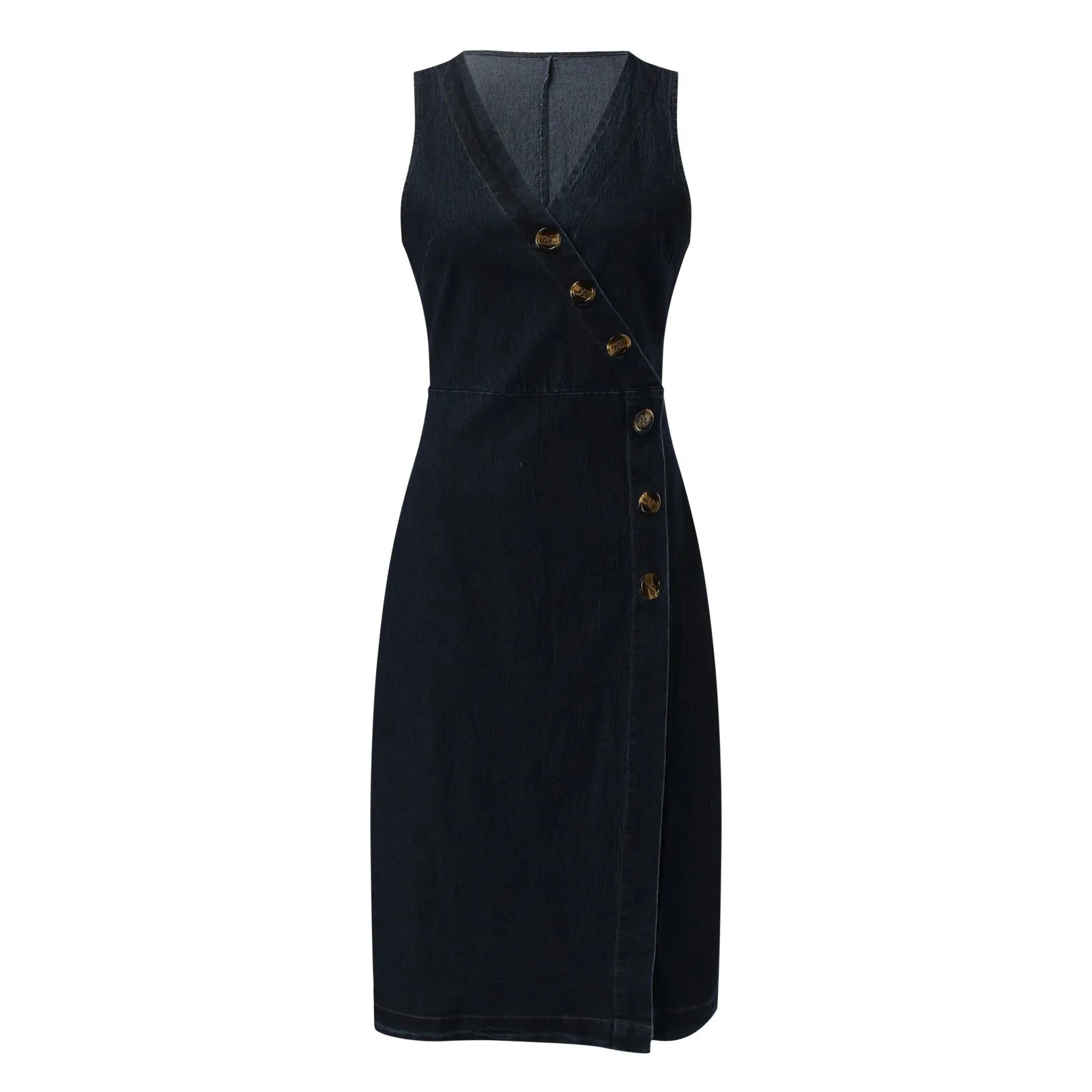 Luxencea™️ Chic Button Elegant Dress