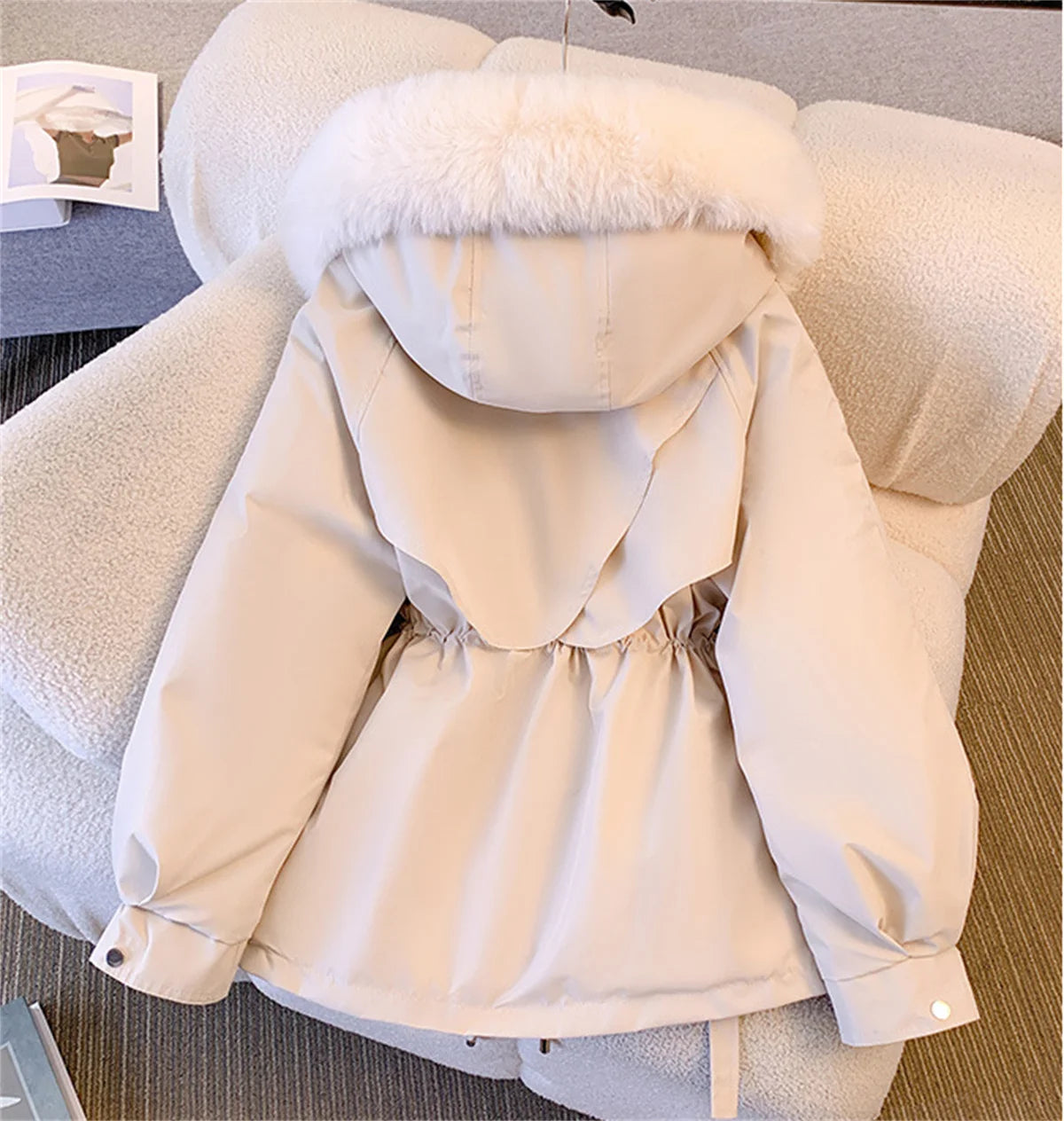 Luxencea™ 2025 Korean Style Hooded Padded Jacket for Women