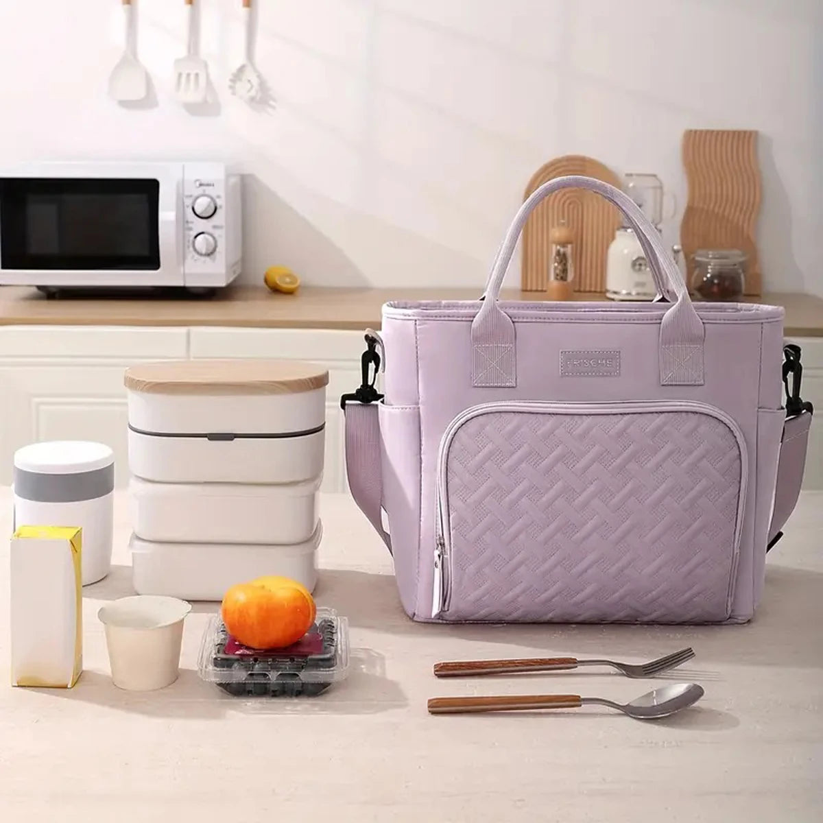 Luxencea™️ Elegant Insulated Lunch Bag
