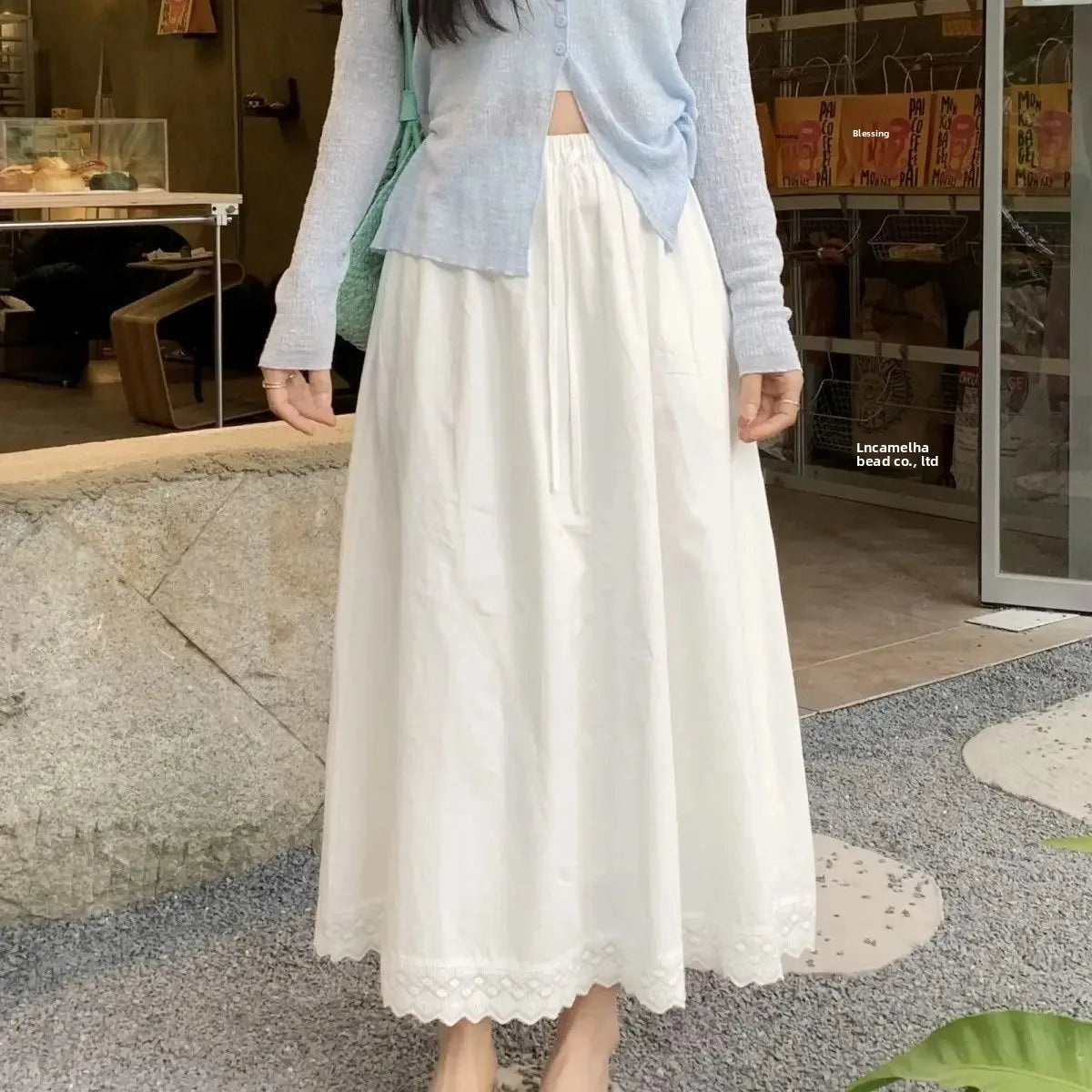 Luxencea™️ Soft Elegance Midi Skirt