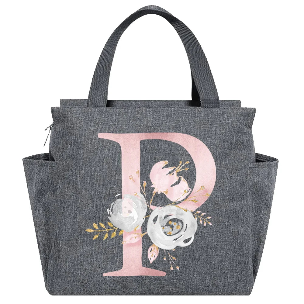 Luxencea™️ Personalized Chic Insulated Lunch Bag