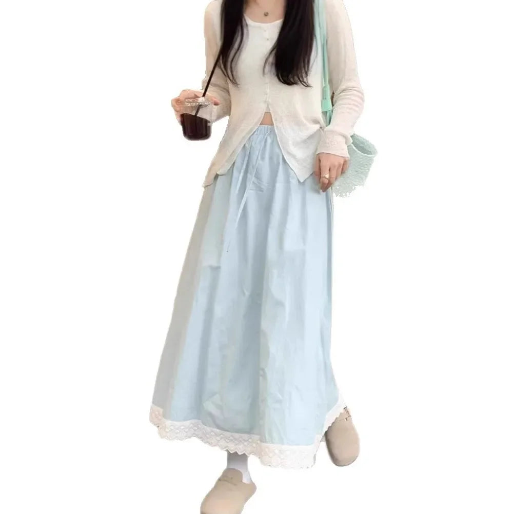 Luxencea™️ Soft Elegance Midi Skirt