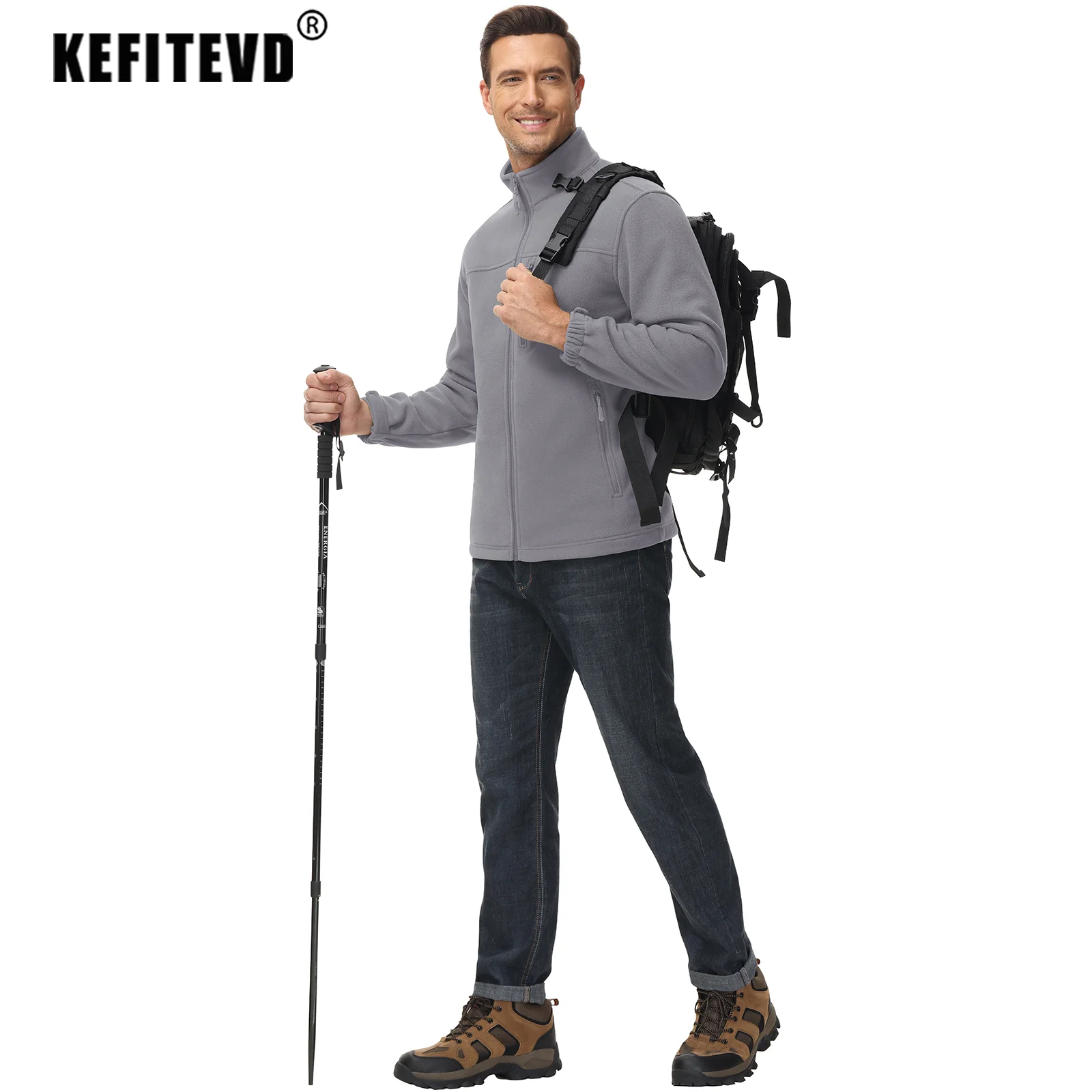 Luxencea™ Men’s Thermal Outdoor Fleece Jacket