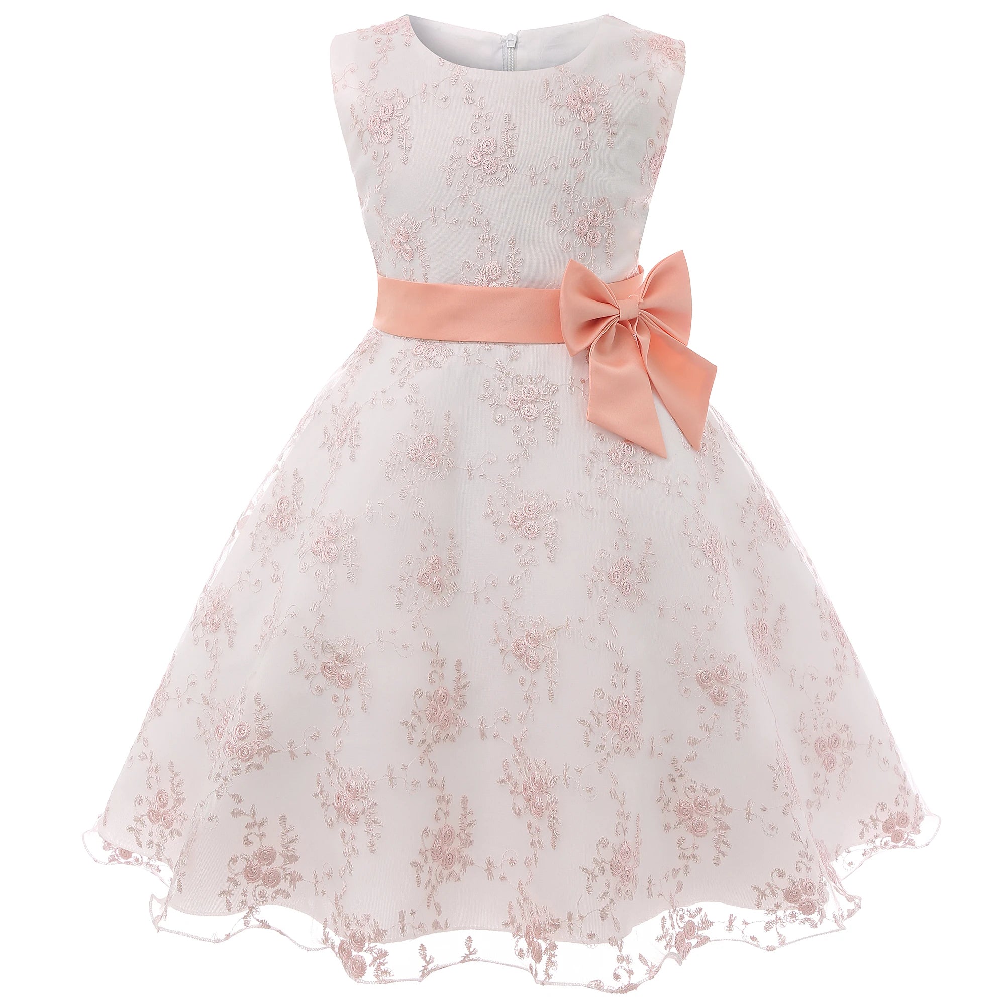 Luxencea™️ Red & White Princess Elegance Dress