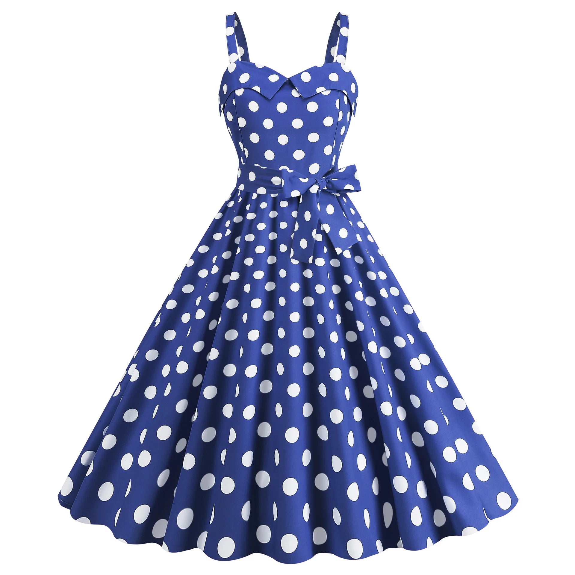 Luxencea™️ Vintage Polka Dot Elegant Dress