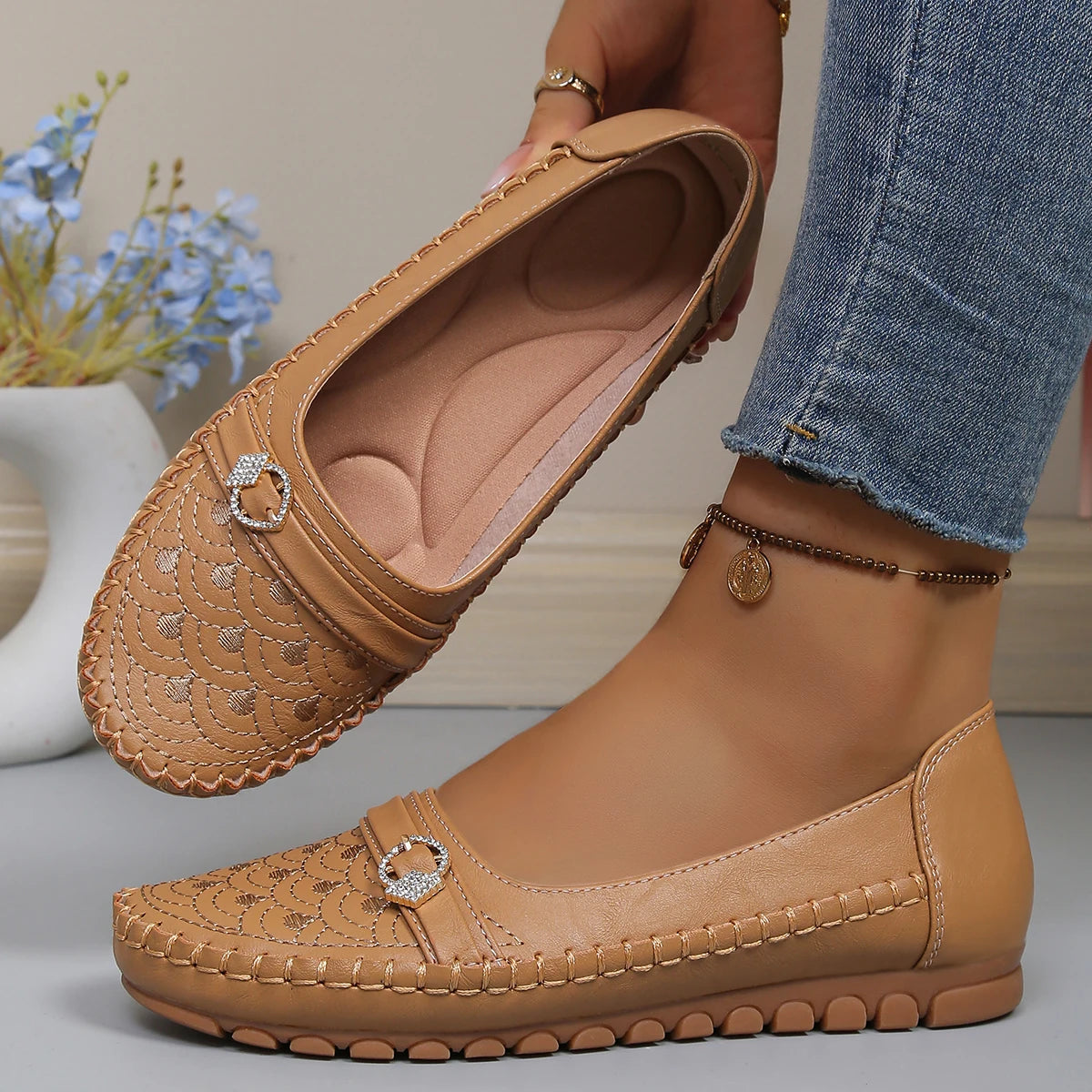 Luxencea™️ – Elegant Chic Comfort Loafers