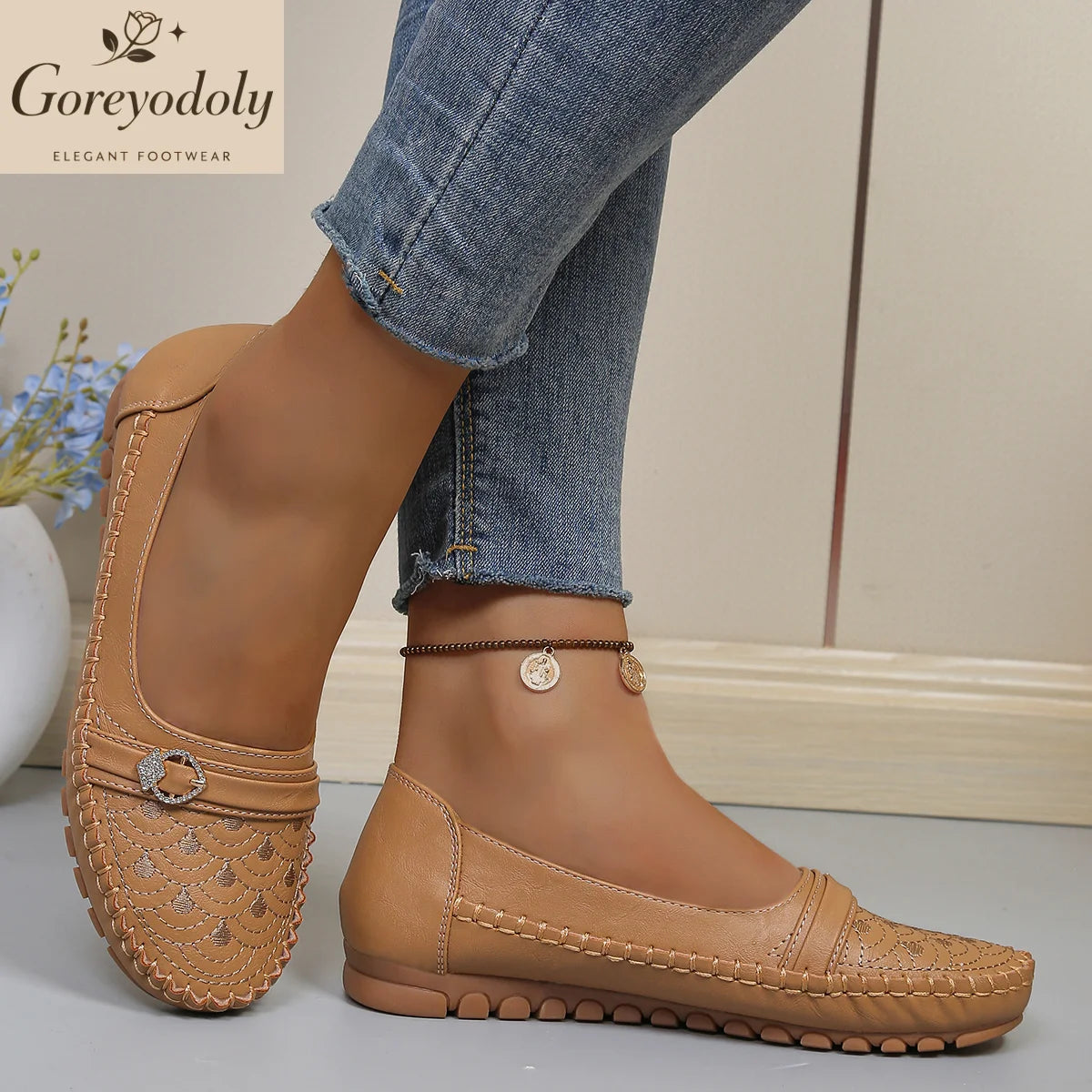 Luxencea™️ – Elegant Chic Comfort Loafers