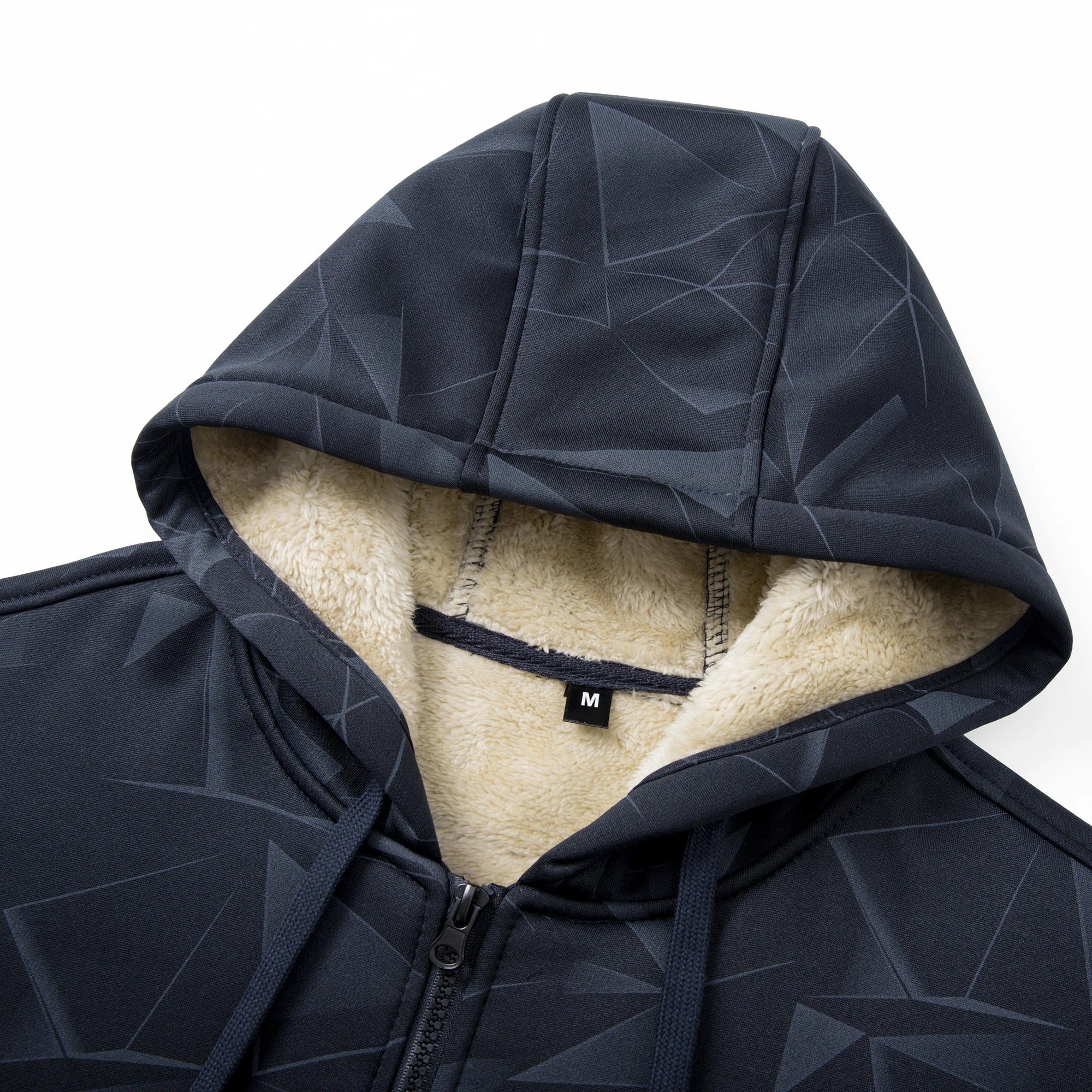 Luxencea™ Lambswool Fleece Hooded Winter Jacket for Men